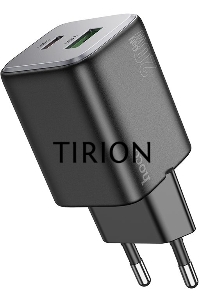 Сетевое зар./устр. Hoco N41 Almighty Black 20W 3A+2.22A+2A+1.67A+1.5A (PD+QC+AFC) USB/USB Type-C универсальное черный
