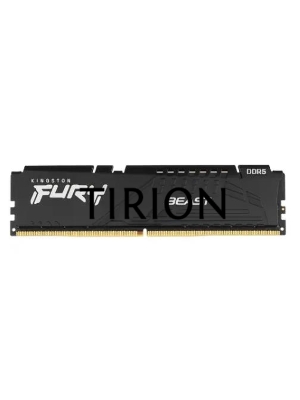 Оперативная память Kingston Fury Beast, DDR5, 32GB (1x32 GB), 5600 MHz, CL36, радиатор, чёрный