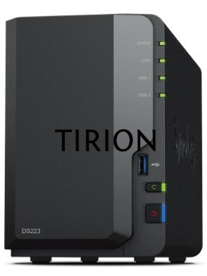 СХД настольное исполнение SYNOLOGY 2BAY NO HDD DS223