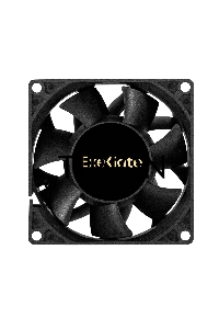 Вентилятор для корпуса ExeGate EX08038S3P-24 черный, 80 мм, 4500 об/мин, 43.2 дБ, 3 pin