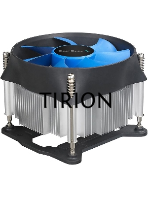 Кулер для процессора DEEPCOOL THETA 31 PWM 1700 черный/синий, 92 мм, алюминий/медь, 2400 об/мин, 30.3 дБ, 4 pin, 95 Вт, 66 мм