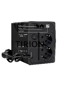 Источник бесперебойного питания ExeGate SpecialPro Smart LLB-1000.LCD.AVR.2SH.RJ.USB <1000VA/550W, LCD, AVR, 2*Schuko,RJ45/11,USB, Black>