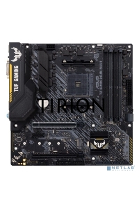 Материнская плата ASUS TUF GAMING B450M-PLUS II, AM4, AMD B450, 4xDDR4, 6xSATA, 1xM.2, 1xPCI-E 3.0 x16, 1xPCI-E 2.0 x16, 1xPCI-E x1, 1xHDMI, 1xDVI-D, 1x 1Gb LAN, 2xUSB-A 3.2 Gen 1, 1xUSB-A 3.2 Gen 2, 2xUSB-A 2.0, 1xUSB-C 3.2 Gen 1, 3x3.5 мм, 7.1, Micro-AT