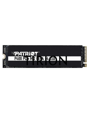 Накопитель SSD Patriot P400, 1Tb, PCIe 4.0 x4, M.2 2280, NVMe, R/W 5000/4800, с радиатором