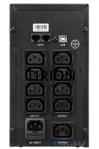 Источник бесперебойного питания CROWN Line Intractive CMU-SP1200IEC USB 1200VA\720W