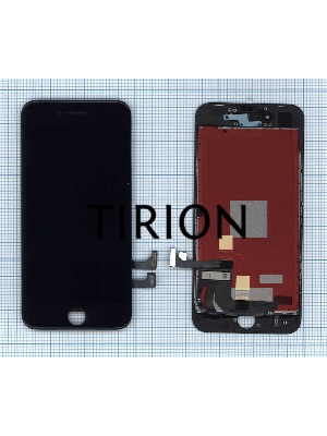 Дисплей для iPhone 8 в сборе с тачскрином (Incell MX) черный в сборе с рамкой