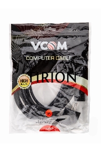 Кабель компьютер-розетка 220V (EURO) <VDE> 3G*0,75mm2 VCOM {CE021-CU} 5м
