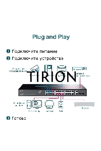 Коммутатор TP-Link TL-SG1428PE Easy Smart 28?портовый гигабитный коммутатор с 24 портами PoE+ SMB