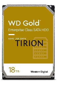 Жесткий диск Western Digital SATA 18TB 7200RPM 6GB/S 512MB GOLD WD181KRYZ