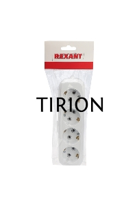 Колодка 3 гнезда без заземления Rexant