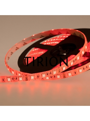 Лента LED силикон, 10 мм, IP65, SMD 5050, 60 LED/m, 12 V, цвет свечения RGB