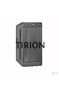 Компьютерный корпус Exegate EX283124RUS  Minitower ExeGate BAA-108 Black, mATX, <AAA450, 80mm>, 2*USB, Audio
