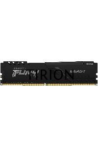 Оперативная память Kingston Fury Beast, DDR4, 16GB (1x16GB), 3600MHz, CL18, с радиатором, черный