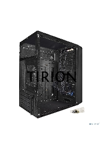 Компьютерный корпус Exegate EX283124RUS  Minitower ExeGate BAA-108 Black, mATX, <AAA450, 80mm>, 2*USB, Audio