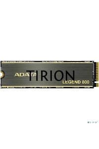Накопитель SSD ADATA LEGEND 800, 1Tb, PCIe 4.0 x4, M.2 2280, NVMe, R/W 3500/2200, с радиатором