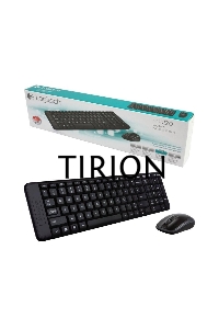 Клавиатура + мышь Logitech MK220 клав:черный мышь:черный USB беспроводная