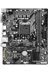 Материнская плата Gigabyte H510M S2H V3, LGA 1200, Intel H470, 2xDDR4, 4xSATA, 1xM.2, 1xPCIe 3.0 x16, 1xDP, 1xHDMI, 1xVGA, 1x 1Gb LAN, 2xUSB-A 3.2 Gen 1, 4xUSB-A 2.0, 3x 3.5 мм, 7.1, mATX