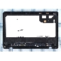 Модуль (матрица + тачскрин) для Asus Q304 черный с рамкой