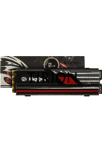 Накопитель SSD KingSpec XG7000-2TB PRO, 2Tb, M.2 2280, PCIe 4.0 x4, NVMe, R/W 7400/6600, с радиатором