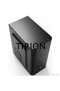 Компьютерный корпус CBR PCC-MATX-MX10-450W2 Компьютерный корпус mATX Minitower MX10, c БП PSU-ATX450-08EC (450W/80mm), 2*USB 2.0, HD Audio+Mic, Black