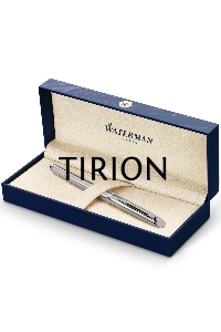 Ручка перьевая Waterman Hemisphere (CWS0920410) Steel CT F сталь нержавеющая подар.кор.