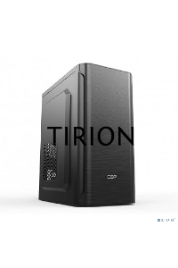 Компьютерный корпус CBR PCC-MATX-MX10-400W2 Компьютерный корпус mATX Minitower MX10, c БП PSU-ATX400-08EC (400W/80mm), 2*USB 2.0, HD Audio+Mic, Black