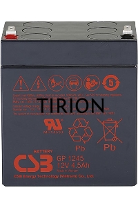 Батарея CSB GP 1245 (12V 4.5Ah 16W) клемма  F1 ( бюджетная версия )