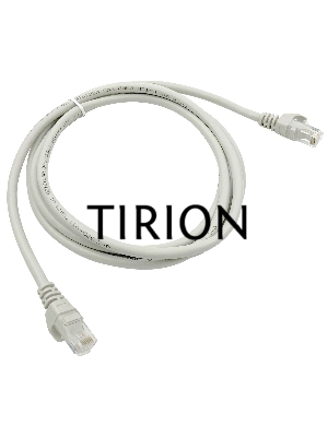 Патч-корд Buro Basic UTP 4 пары cat6 CCA molded 2м серый RJ-45 (m)-RJ-45 (m)