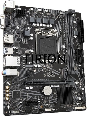 Материнская плата Gigabyte H510M S2H V3, LGA 1200, Intel H470, 2xDDR4, 4xSATA, 1xM.2, 1xPCIe 3.0 x16, 1xDP, 1xHDMI, 1xVGA, 1x 1Gb LAN, 2xUSB-A 3.2 Gen 1, 4xUSB-A 2.0, 3x 3.5 мм, 7.1, mATX