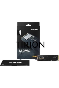 Накопитель SSD Samsung 980, 1000GB, PCIe 3.0 x4, M.2 2280, NVMe, R/W 3500/3000