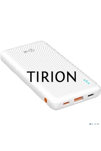 Мобильный аккумулятор Cactus CS-PBFSBA-10000 10000mAh 4.5A USB-A/2xUSB-C белый