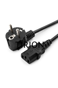 Кабель Gembird Power 250V 10A EUR, VDE Кабель питания сетевой, Евровилка, заземление, 5m (PC-186-VDE-5M)