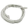 Патч-корд Buro Basic UTP 4 пары cat6 CCA molded 3м серый RJ-45 (m)-RJ-45 (m)