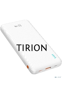 Мобильный аккумулятор Cactus CS-PBFSBA-10000 10000mAh 4.5A USB-A/2xUSB-C белый