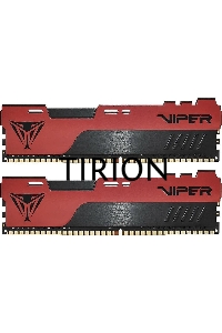 Оперативная память Patriot Viper Elite II, DDR4, 16GB (2x8 GB), 2666 MHz, CL16, радиатор, красный