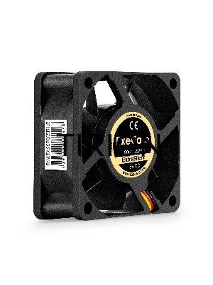 Вентилятор для корпуса ExeGate ExtraSilent ES06025S3P-5 черный, 60 мм, 2300 об/мин, 18 дБ, 3 pin