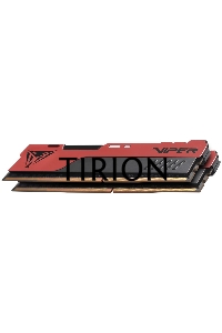 Оперативная память Patriot Viper Elite II, DDR4, 16GB (2x8 GB), 2666 MHz, CL16, радиатор, красный