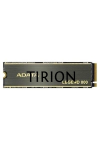 Накопитель SSD ADATA LEGEND 800, 1Tb, PCIe 4.0 x4, M.2 2280, NVMe, R/W 3500/2200, с радиатором