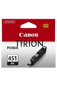 Картридж струйный Canon CLI-451Bk (6523B001) черный (337 стр. 7 мл) для Canon PIXMA iP7240/MG6340/MG5440