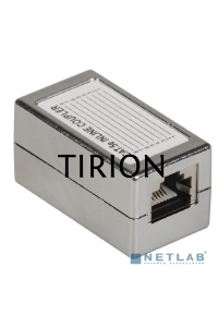 Проходной адаптер ITK CS70-1C5EF кат.5E FTP, тип RJ45-RJ45