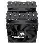 Кулер для процессора Thermalright Peerless Assassin 120 SE черный (4-pin PWM, 155mm, Ni/Cu, 6x6mm, 2x120mm, 66.17CFM, 25.6dBA, 1550RPM, S: 1200, 1700, 1851, 115X, AM4, AM5, silver, black)