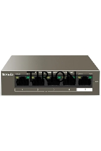 Коммутатор Tenda TEF1105P-4-63W 5PORT 10/100M