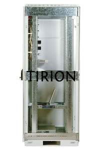 Шкаф телеком. напольный 42U (600x600) дверь перфорированная (ШТК-М-42.6.6-4ААА) (3 коробки)