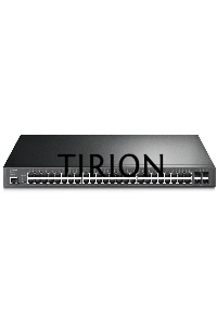 Коммутатор 48-port Gigabit PoE+ L2+ switch, 48 802.3af/at PoE+ ports, 4 Gb SFP slots, 1 RJ-45 + 1Micro-USB console ports, 348W PoE budget
