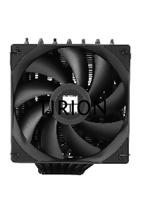 Кулер для процессора Thermalright Phantom Spirit 120 SE черный (4-pin PWM, 154mm, Ni/Cu, 7x6mm, 2x120mm, 66.17CFM, 25.6dBA, 1500RPM, S: 1200, 1700, 1851, 115X, AM4, AM5, silver, black)