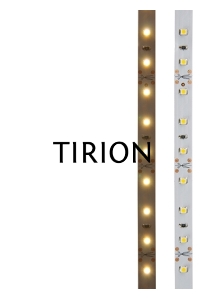 Лента LED открытая, 8 мм, IP23, SMD 2835, 60 LED/m, 12 V, цвет свечения теплый белый