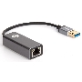 Кабель-переходник USB 3.0 (Am) --> LAN RJ-45 Ethernet 1000 Mbps, Aluminum Shell, VCOM <DU312M>