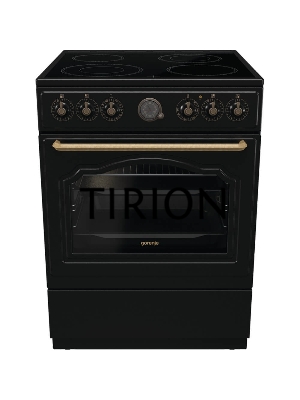 Электрическая плита Gorenje GECS6B71CLB черный стеклокерамика (без крышки)