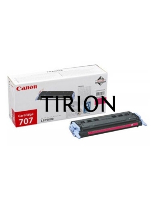 Картридж лазерный Canon 707M (9422A004) Magenta пурпурный, 2000 стр., для LBP 5000/5100