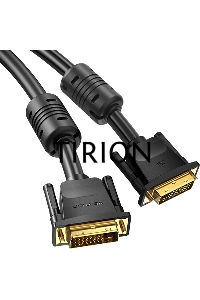 Кабель Vention DVI-D Dual link 25M/25M с ферритовым фильтром - 3м.